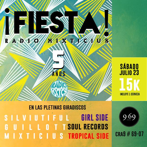 RadioMixticius's tweet photo. #FiestaRadioMixticius #5Años #ViniloSet #Silviutiful #Luisoul Julio23 @casa969  #DJMixticius https://t.co/qspRyPhDXd https://t.co/sG5xhl1Yp7