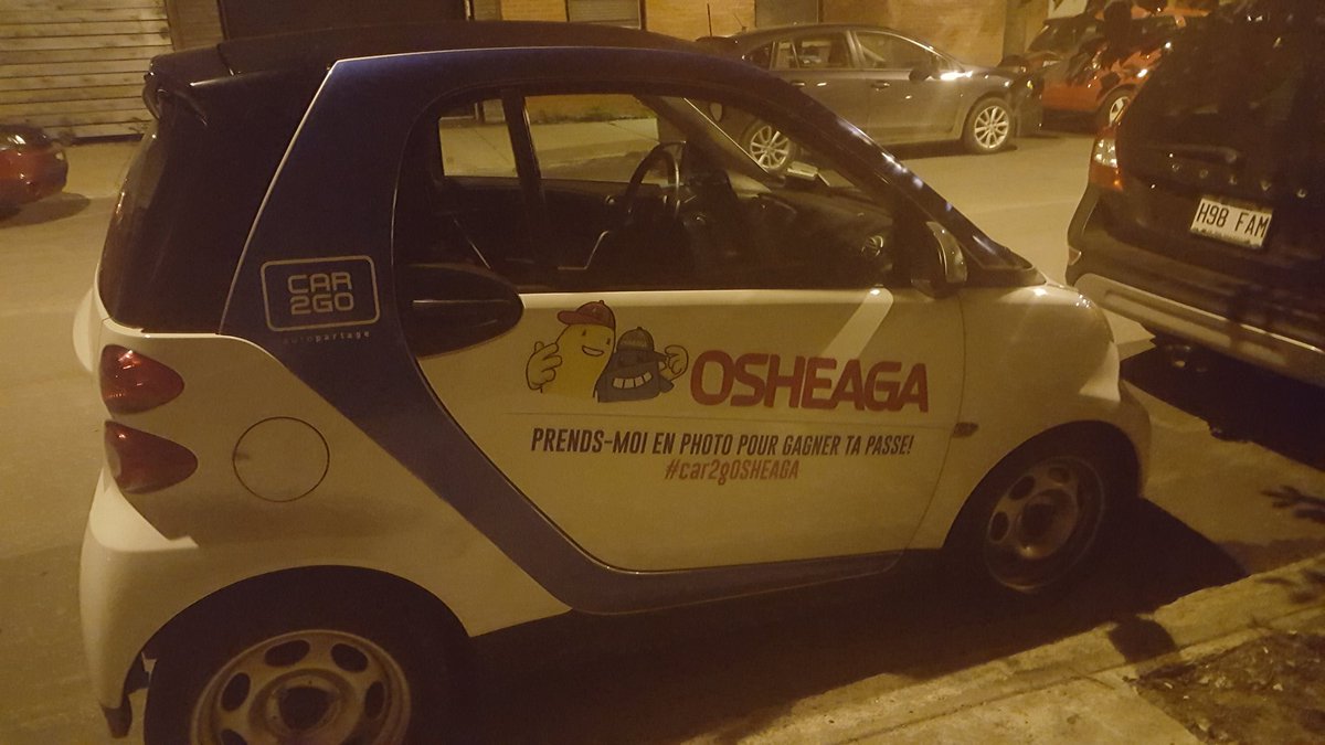 Hey <a href="/osheaga/">OSHEAGA</a> , look what I found! This is my first summer in Montreal! Osheaga would be a dream! #car2gOSHEAGA