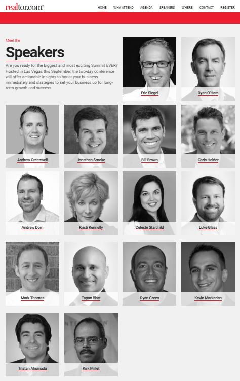samdebord's tweet photo. Speaker list: @RealtorDotCom Results Summit in #Las Vegas

https://t.co/a43NW9k1E4 https://t.co/CjpHo2rfSh