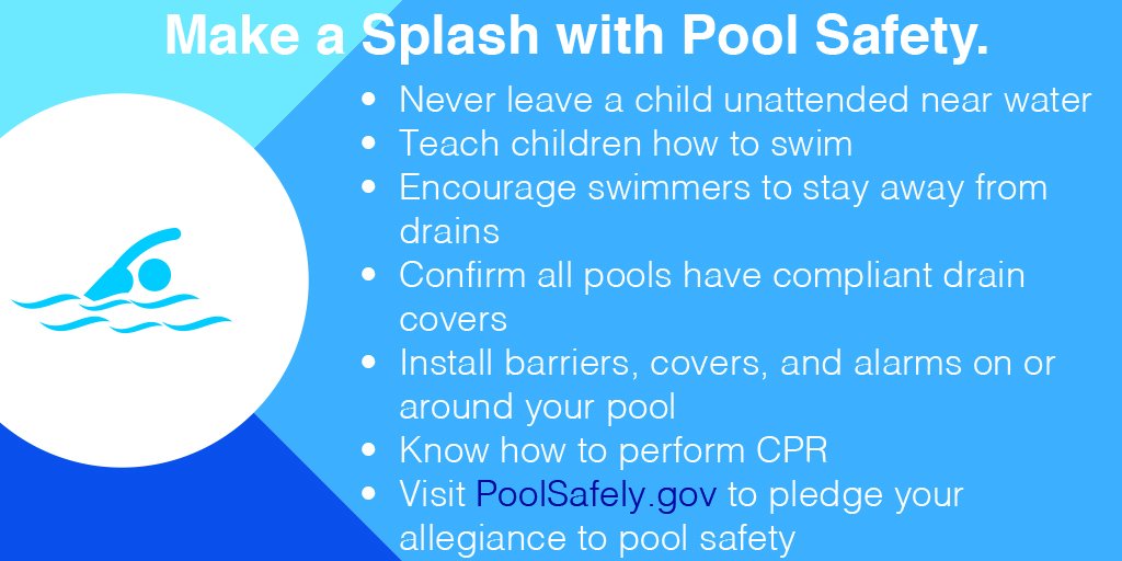InsurancePlus's tweet photo. Splish, splash your way to pool safety by swimming in these tips: https://t.co/jaPTiOPH3z