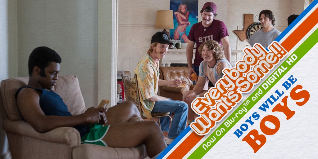 Beer. Girls. Baseball. Repeat. Live the life! Buy Everybody Wants Some on Blu-ray today! j.mp/OwnEverybodyWa…