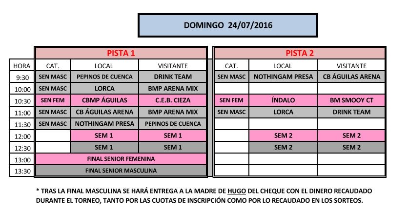 CBMAGUILAS's tweet photo. Cuadrantes del I Torneo de Balonmano Playa a beneficio de Hugo. Ven a la Playa de las Delicias y vive este deporte!! https://t.co/DMePgmh3Y9