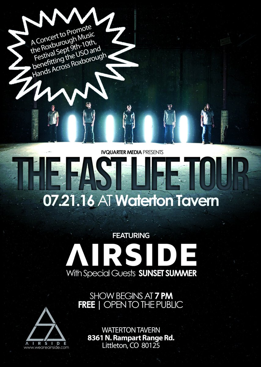 AIRSIDEofficial's tweet photo. We are playing a show tonight at Waterton Tavern with Sunset Summer!  The show starts at 7pm! #taylorswiftcovers https://t.co/DCLCSCvDwk
