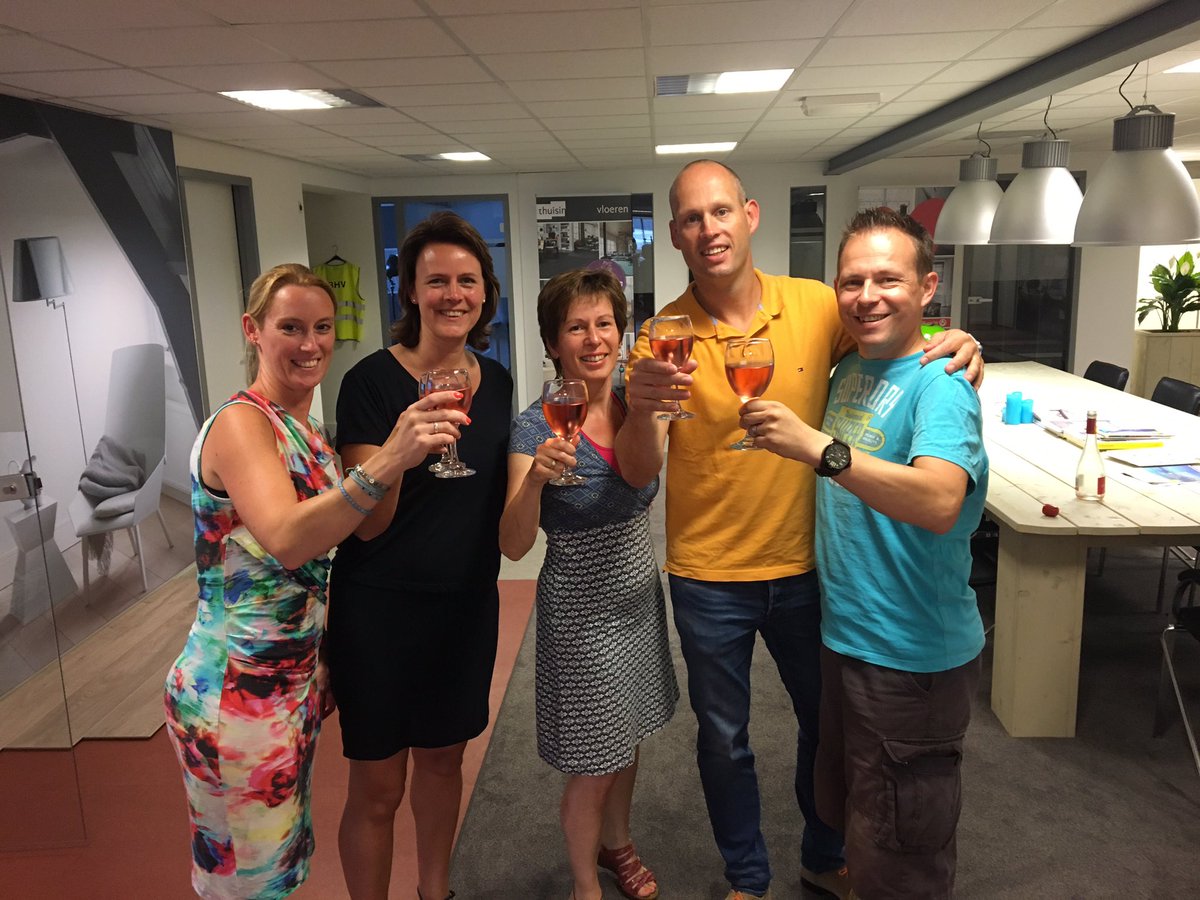Alle hoogtepunten moet je vieren, ook de lancering van een nieuwe productsite! #proost