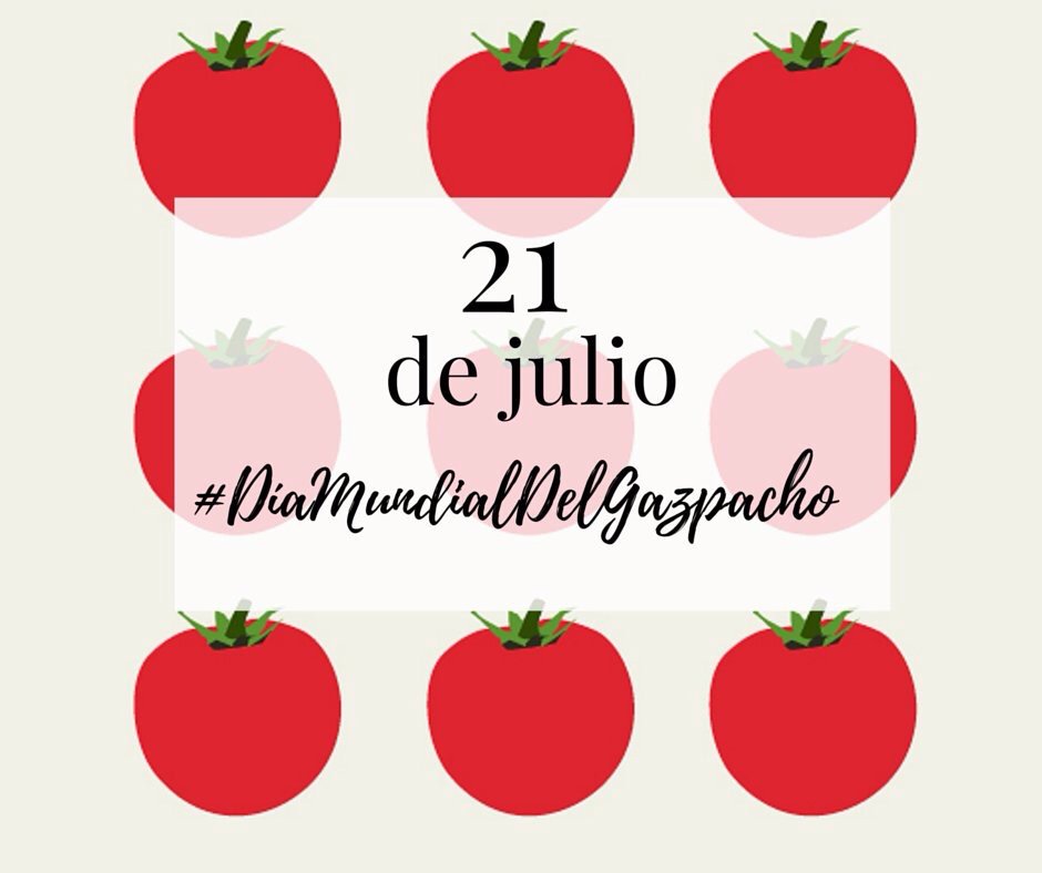 PaladaresWeb's tweet photo. Hoy es el Día Mundial del Gazpacho. #food #Spain https://t.co/qA1gNNrsi0
