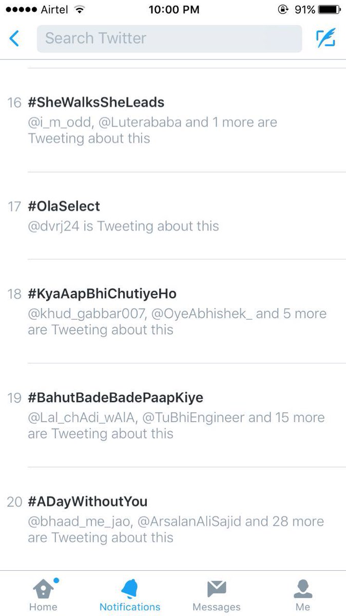 TeamDareDevils's tweet photo. #ADayWithoutYou is Trending in India.
Hashtag By : @confusedgf_
#TeamDareDevils ✌ https://t.co/wODU6yIn6u