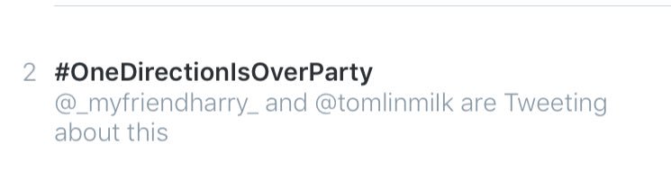 divinecurIs's tweet photo. y'all are so ugly for this tag #OneDirectionIsOverParty https://t.co/S60DLI0CCq