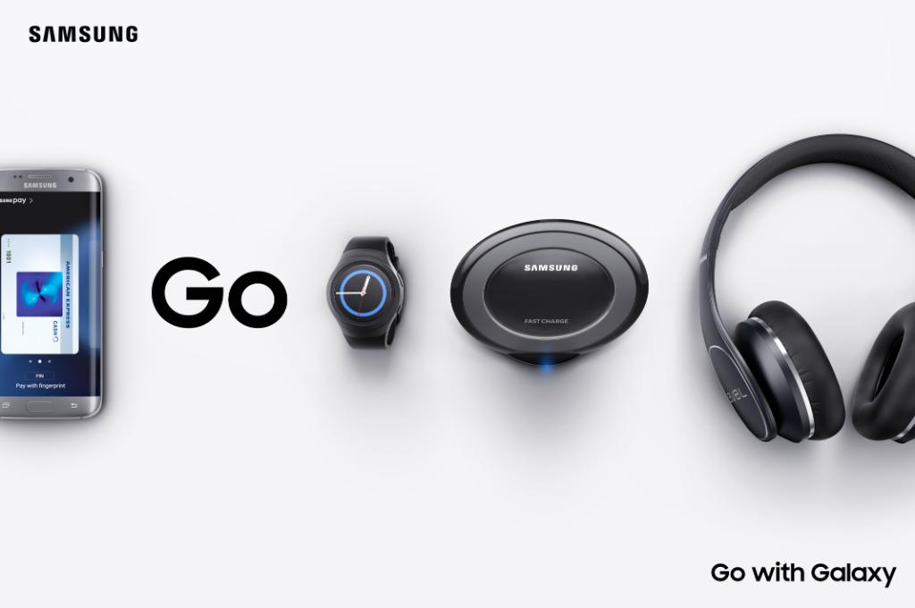 SamsungMobileUS's tweet photo. #SamsungPay + #GearS2 + Fast Wireless Charging + #SamsungLevel On Pro = #GowithGalaxy https://t.co/TmNV7pqB4D https://t.co/Or9tIJGoex
