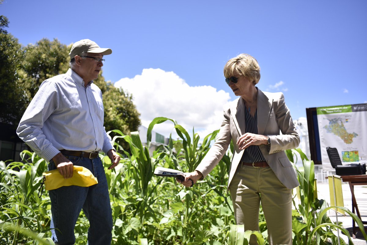 CIMMYT (@cimmyt) on Twitter photo Thanks <a href="/gatesfoundation/">Gates Foundation</a> for visiting & supporting our work in helping farmers become resilient to #climatechange Thanks <a href="/gatesfoundation/">Gates Foundation</a> for visiting & supporting our work in helping farmers become resilient to #climatechange