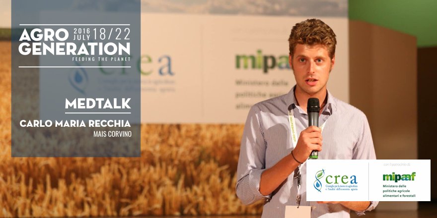 Ffoodinstitute's tweet photo. Come il #maiscorvino può tutelare la biodiversità? @CmRecchia ne parla a #medtalk
#agrogeneration @Mipaafgiovani https://t.co/vSnouAGSPz