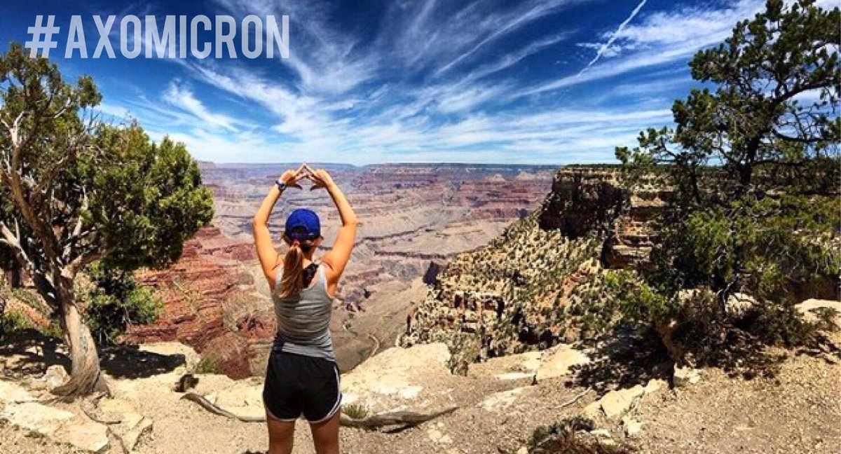 bakeruaxo's tweet photo. Throwing what we know in the Grand Canyon!
#ThrowWhatYouKnowThursday
#AXOSummer https://t.co/rghrmLIBch