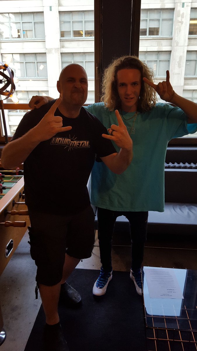 Me &amp; <a href="/fellythekid/">felly</a> celebrating his new EP YOUNG FEL coming out tomorrow. Get it now on iTunes! #DesertEagle
