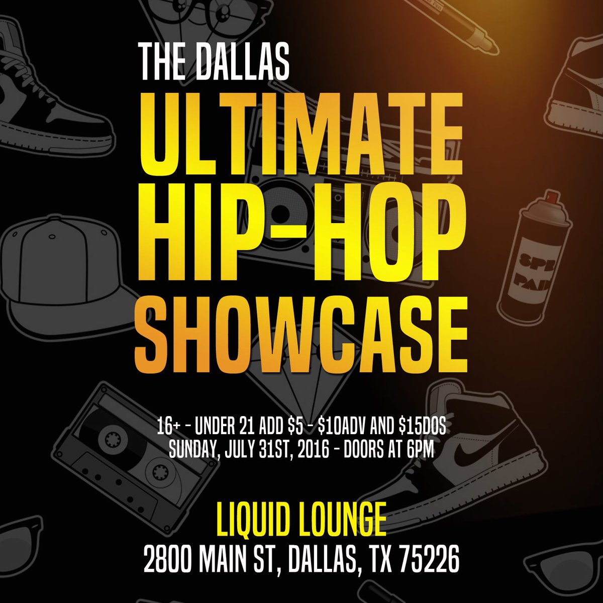 superiorbooking's tweet photo. @RYDVS_MUSIC Don't sleep on this show!! RT #hiphopdallas #showcase https://t.co/jfHwfYL7Jd