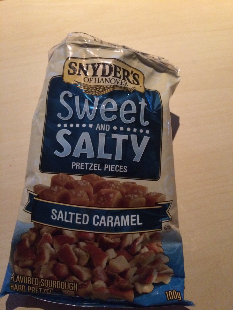 My new favourite snack. #Snydersofhanover
