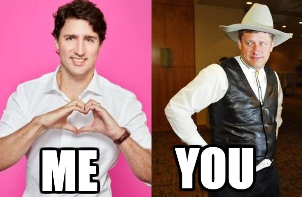 ScottishBF's tweet photo. Made my first meme cause i was feeling fabulous and inspired #trudeaupride #canada https://t.co/8ucoyYgfxJ