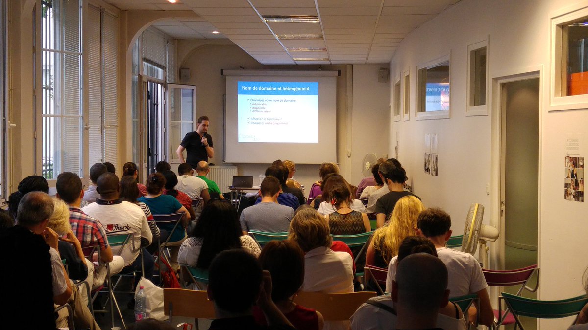 Super soirée  # webdays chez <a href="/BGEPaRIF/">BGE PaRIF</a> avec <a href="/powebco/">Powebco</a>, <a href="/neocamino/">neocamino</a> et des dizaines d'entrepreneurs au taquet  !