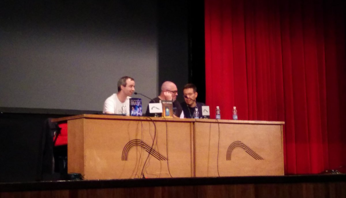 NovaCiFi's tweet image. Ian McDonald en el @festivalcelsius presentado por @odo 📚
#Celsius2016