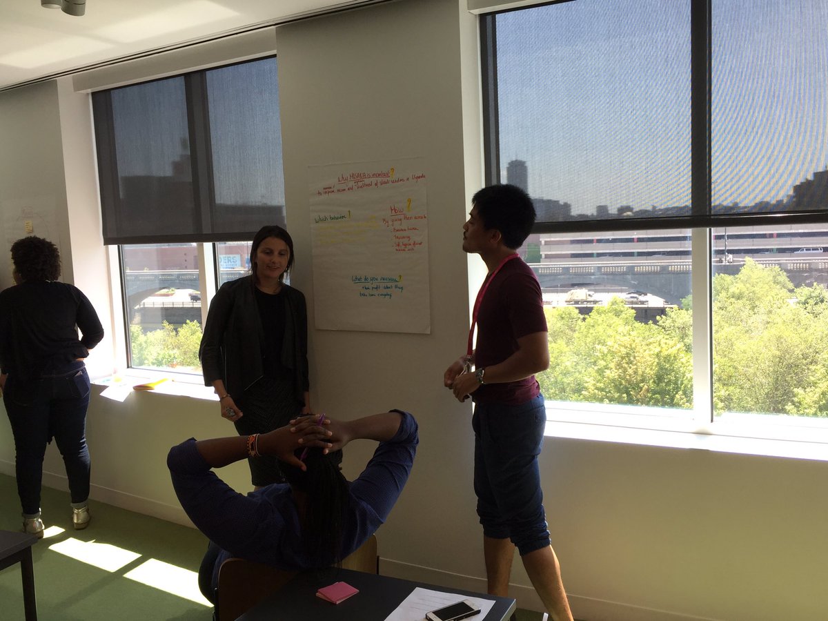 Workshop on Impact Based Design with @MASSDesignLab
Our <a href="/hultprize/">Hult Prize</a> entrepreneurs are loving it! #hp16