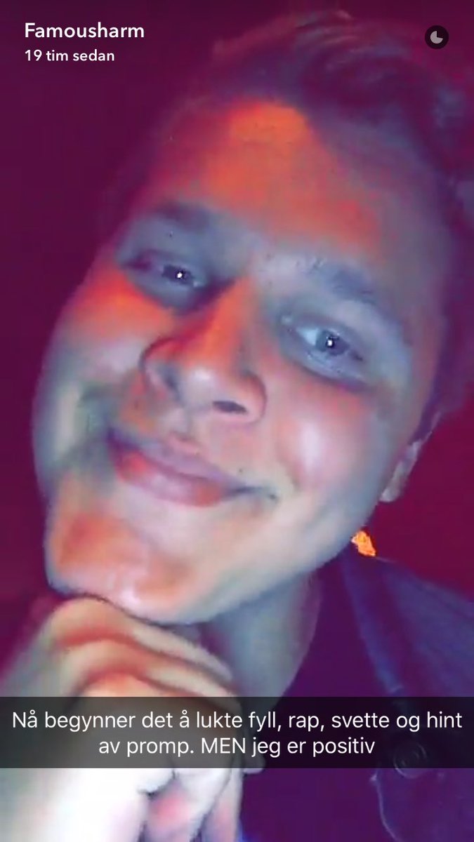 reeklund's tweet photo. Shoutout till alla som inte följer @VegardHarm på snapchat, det här är lite av varför ni borde: https://t.co/CRNmktSHN5