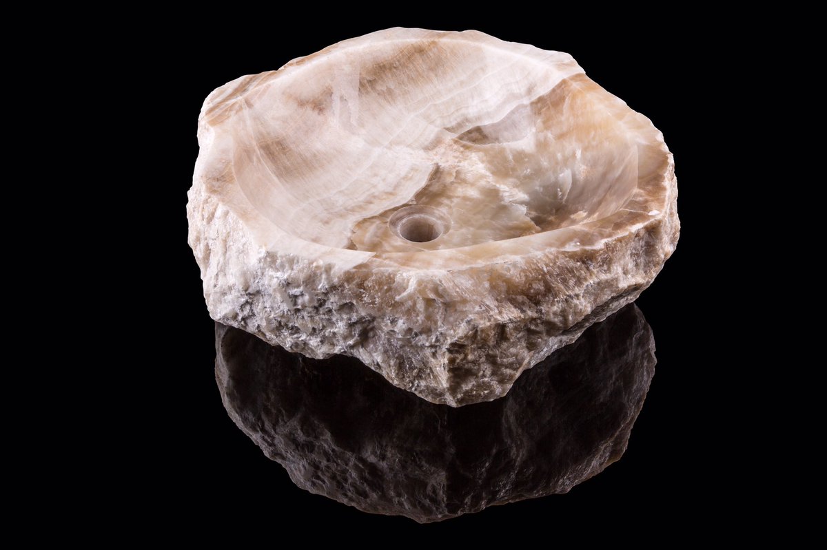 Opal bowl #productphotography #basin #sink #bowl #opal #reflection  #natural