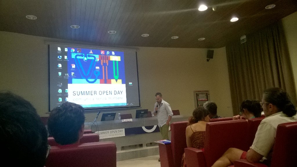 italmedia's tweet photo. @SardiniaPost per summer open day #csf7 @ScComUnica https://t.co/S3Vx9xNbZi