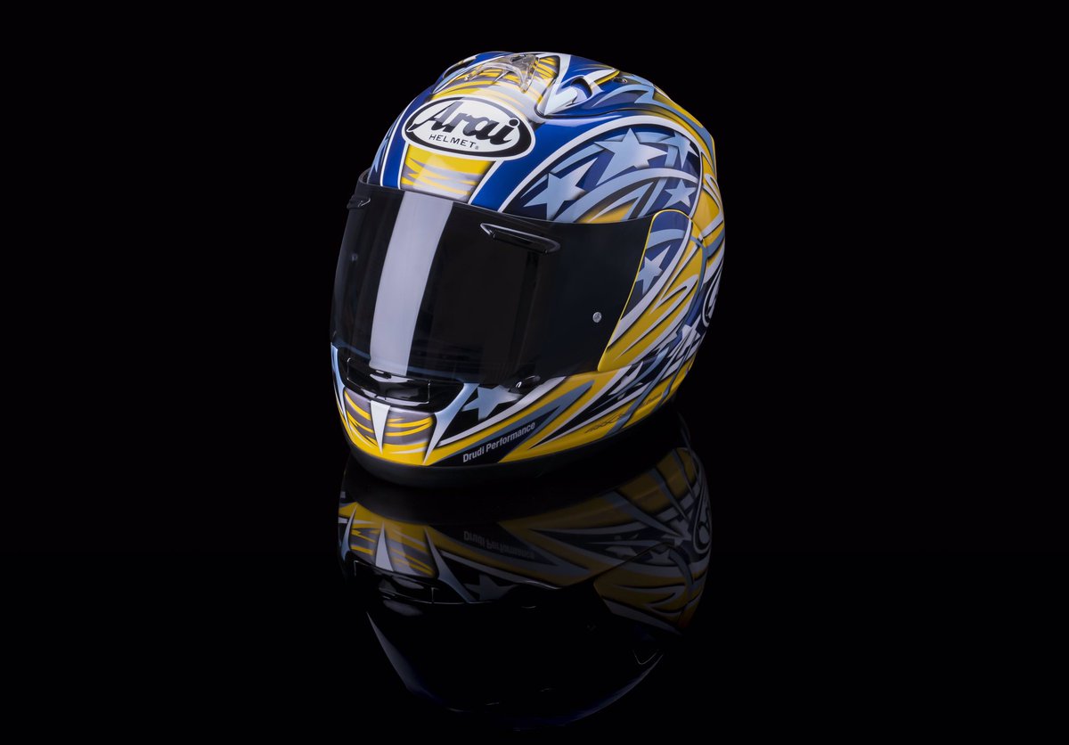 Arai helmet #productphotography #motorcyclehelmet #arai #colinedwards #reflection
