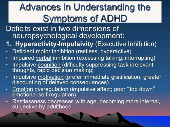 NeurodiversityT's tweet photo. Dr Russell Barkley's slides on ADHD criteria for DSMV and some of the issues #SENDmatters #Seemenotadhd https://t.co/xUs3miHZA5