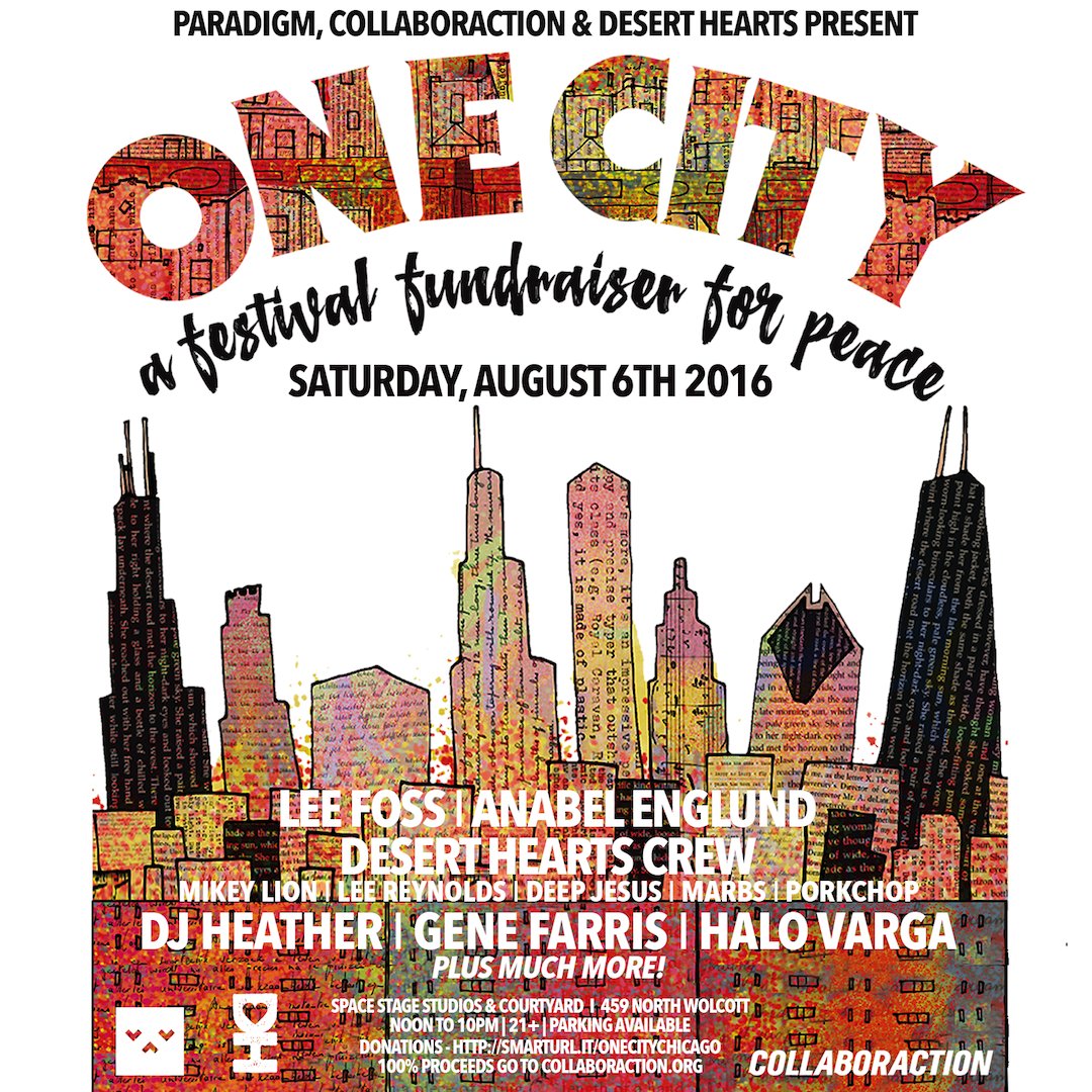 ParadigmPresnts's tweet photo. JUST ADDED: Chicago's own @DJHeather joins #OneCityChicago! Make a donation for tix: https://t.co/iOtffbGri6 https://t.co/qN4NpF6f7o