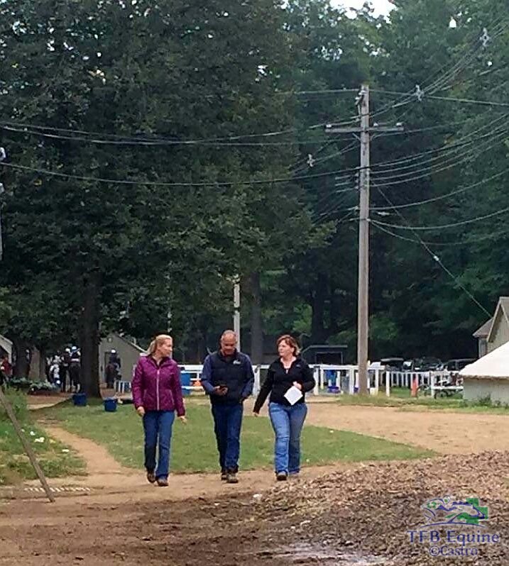 So incredibly fortunate to have Dr. April Downey and <a href="/HeatherTDVM/">Heather Tillson</a> alongside at #Saratoga. #TakeoverThursday