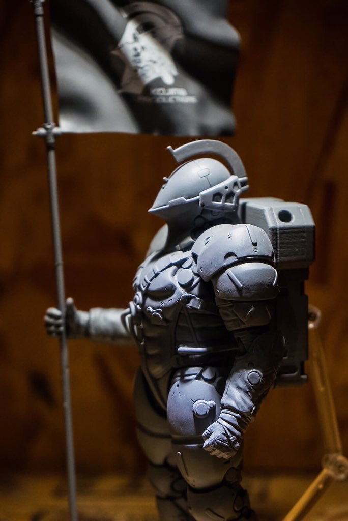Kojima reveals Ludens figures. - NeoGAF