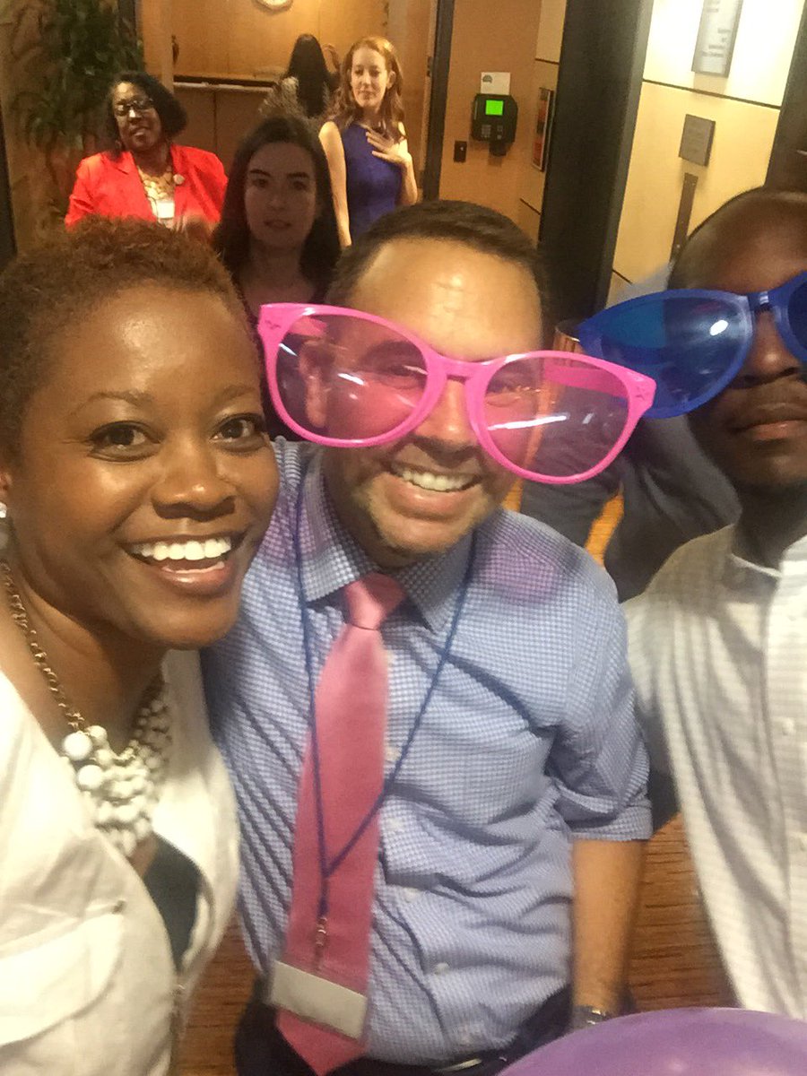 EricaFatimaPR's tweet photo. @CourtneyEnglish @Atldepsupt Getting the @apsupdate CLL teams fired up for Day 1! @honeysuckleatl #SELatWork https://t.co/BUxDQjJ0AM