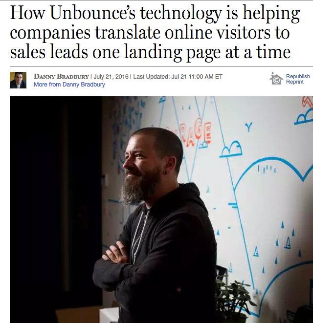 unbounce tweet media