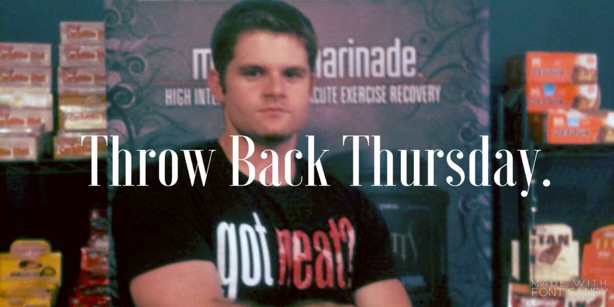 PurusLabs's tweet image. One of our original reps Marinading his meat. #Throwthursday