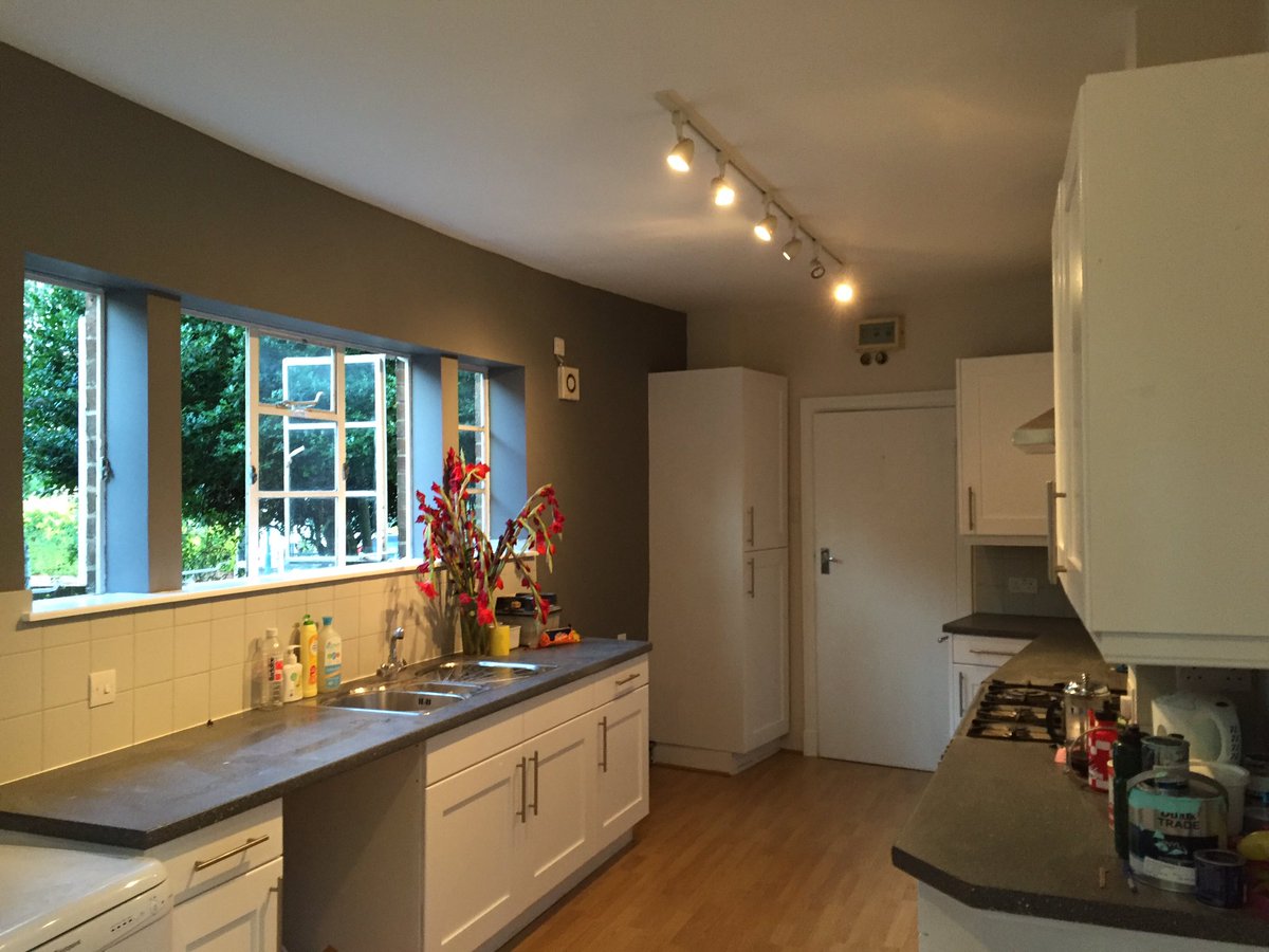westendtrades's tweet photo. St Martins Vicarage Kitchen (BEFORE &amp; AFTER) https://t.co/Mips1zpz2O