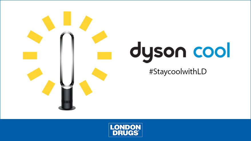 LondonDrugs's tweet photo. #CONTEST: Follow and Retweet for your chance to #WIN a @Dyson AM07 Tower Fan! Ends 7/21, 4pm PST. #StaycoolwithLD https://t.co/YQb1mm9SIU