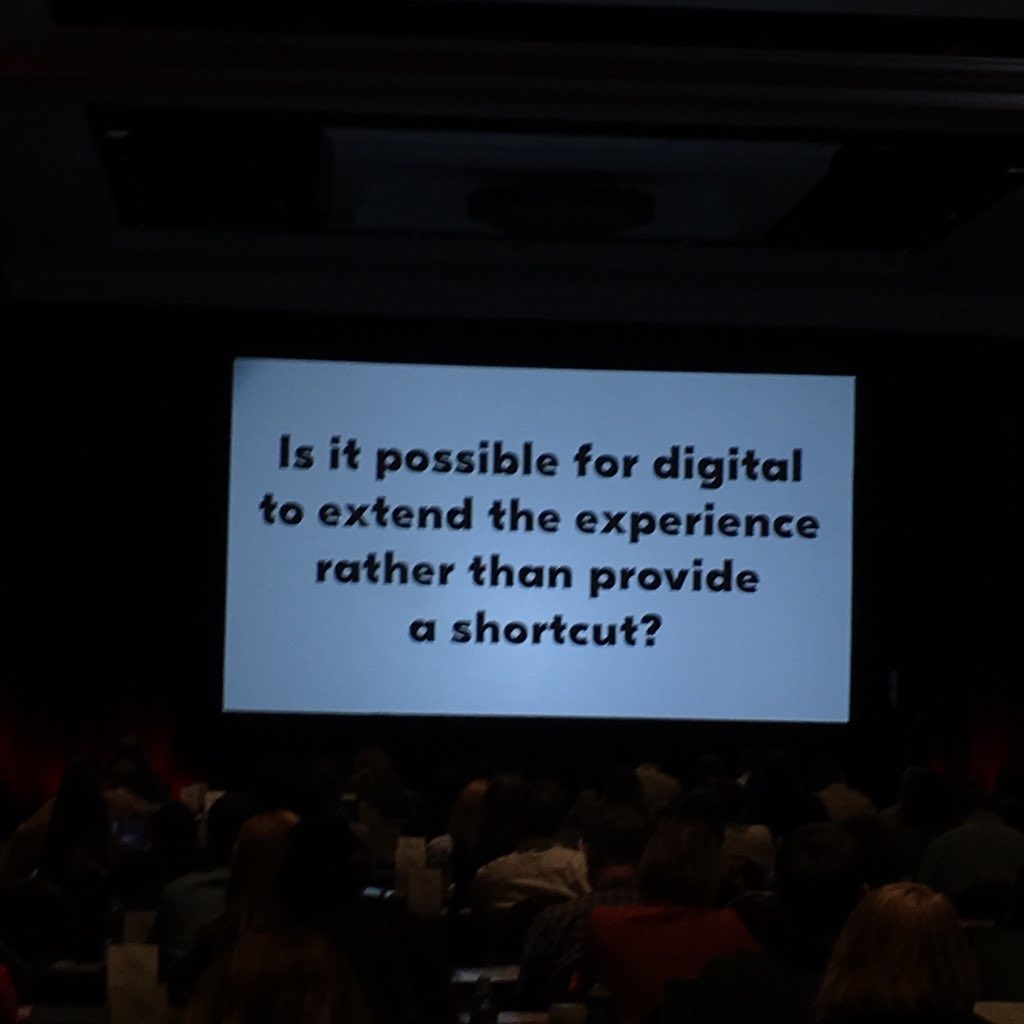 don805carr's tweet photo. Great question from Barbara @grubhub. They are doing it and doing it well! #ANADigital #levelstudios #grubhub https://t.co/LohkiE6qS5