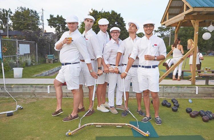 Are you a highbowler?! Lapel pins are available for our top fundraisers Sport yours this Thursday #lawnsummer #kew