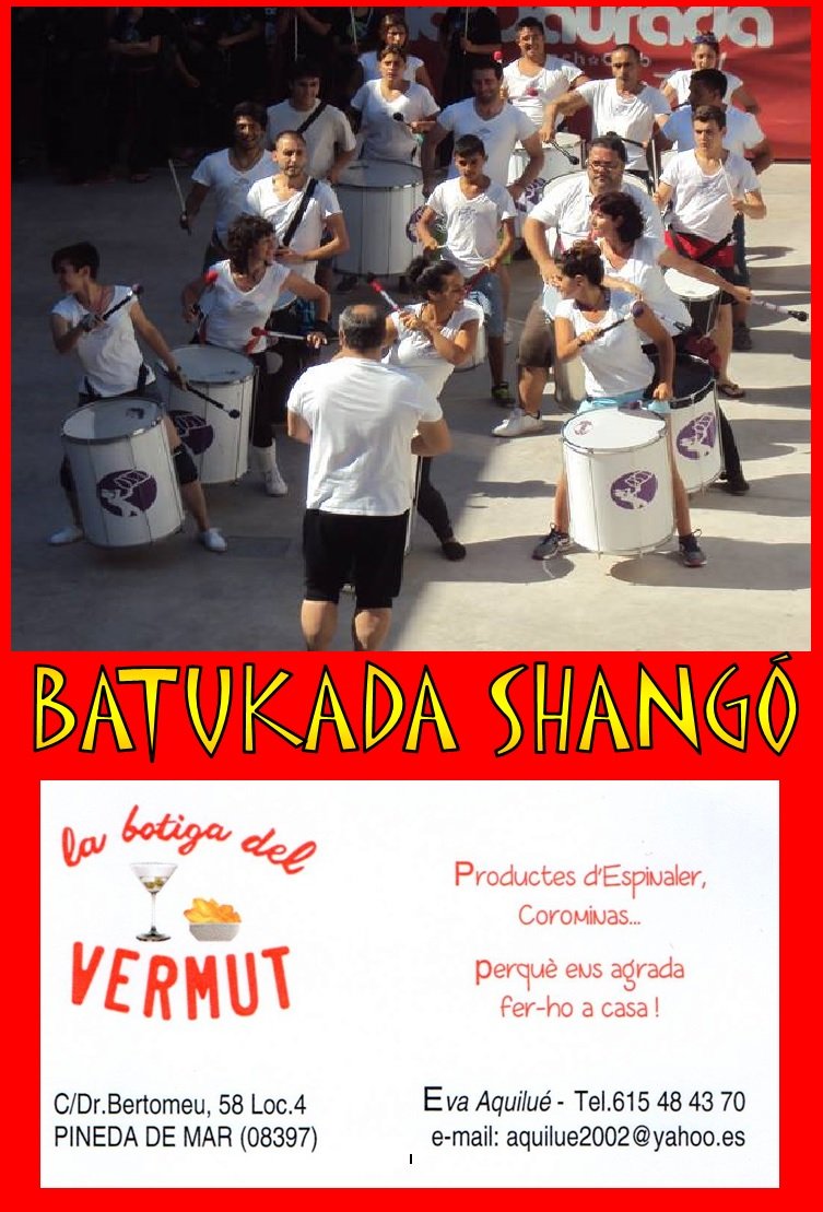 DiabolusMusicae's tweet photo. @batukadashango veterans del #PinedaRessona16. No poden faltar a aquesta edició. Apadrinats per #LaBotigadelVermut https://t.co/Ueyh65nkyi