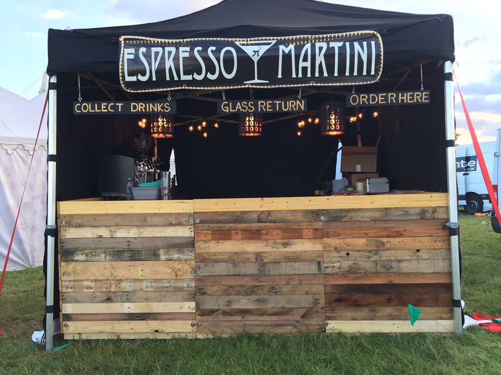 If you're at the amazing <a href="/SecretGardenHQ/">The Secret Garden Party</a>, pop by the north field for a delicious Espresso Martini!