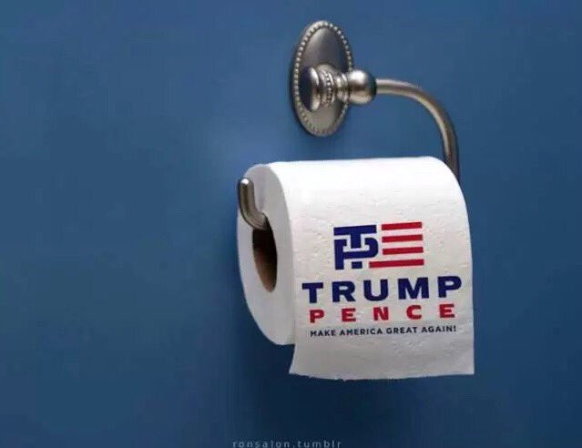PatsPottyPolice's tweet photo. Now THIS is a logo we can get behind. #trumplogo #pottyhumor #longlivethepottyking @realDonaldTrump @PatMcCroryNC https://t.co/WFZMiAZuot