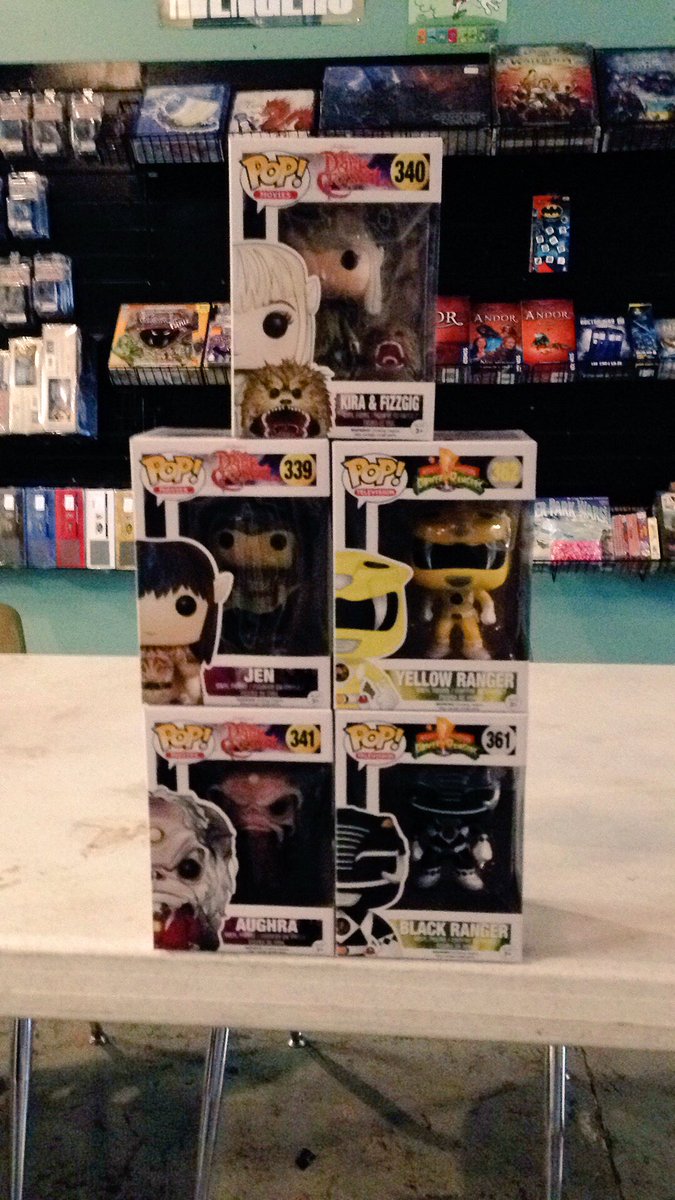 gusfoster21's tweet photo. In stock #FunkoPop #centralcitycomics #Darkcrystal #powerrangers https://t.co/G1yQCY2s2g