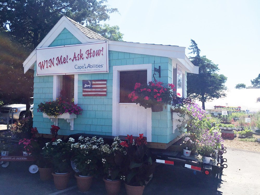 capeassociates's tweet photo. Meet the 2016 Playhouse! Raffle tickets at #CapeAbilities Farm in Dennis! Benefits Cape Abilities! #CapeCod #WinIt https://t.co/h5qj2lxosy