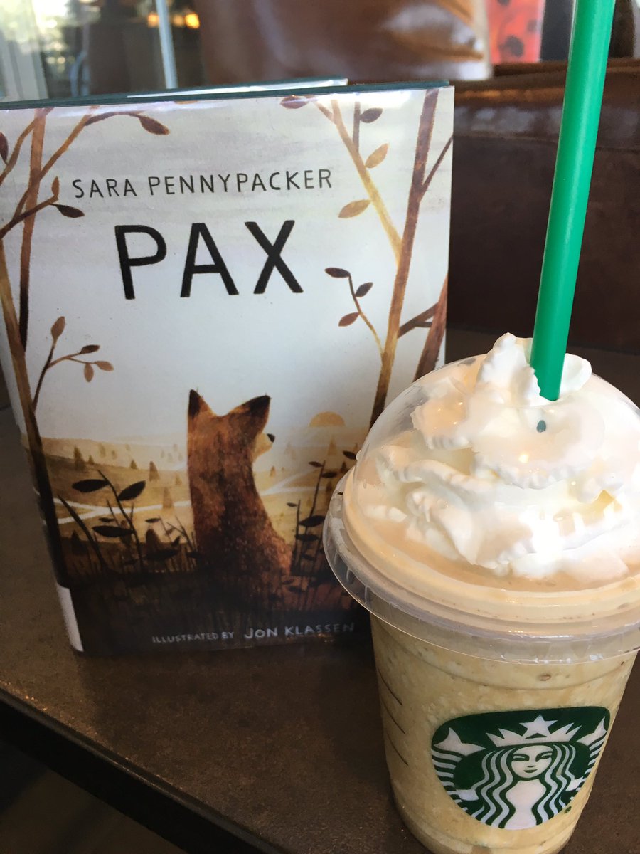 staceybethr's tweet photo. I'm ready for our book group. #findpax #Pax #summerreading @sarapennypacker @burstofbeaden @BalzerandBray https://t.co/nYF3v6jR3y