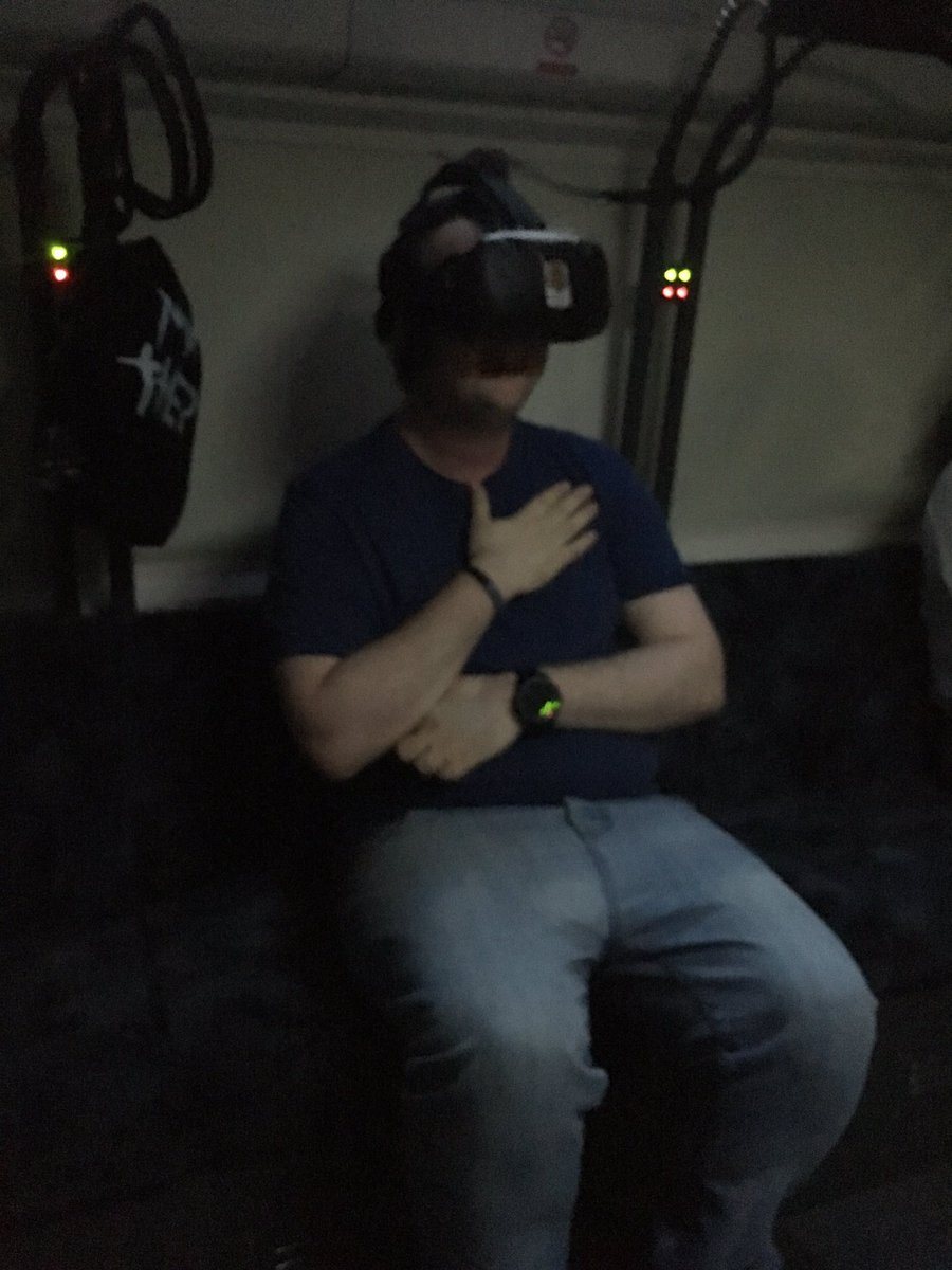 ThemeParkReview's tweet photo. Derren Brown's #GhostTrain is an interesting mix of a VR &amp; live action themed attraction! Check it out @THORPEPARK https://t.co/HmDw7gQHEt