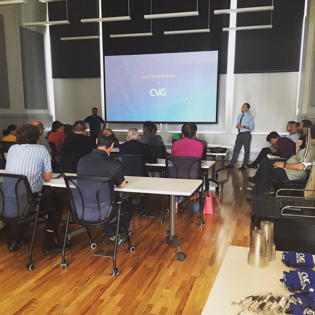 Finishing our day learning how <a href="/astronomerio/">Astronomer</a> and <a href="/CVGairport/">CVG Airport</a> partnered to make our airport 1 of the best #NewCoCincy