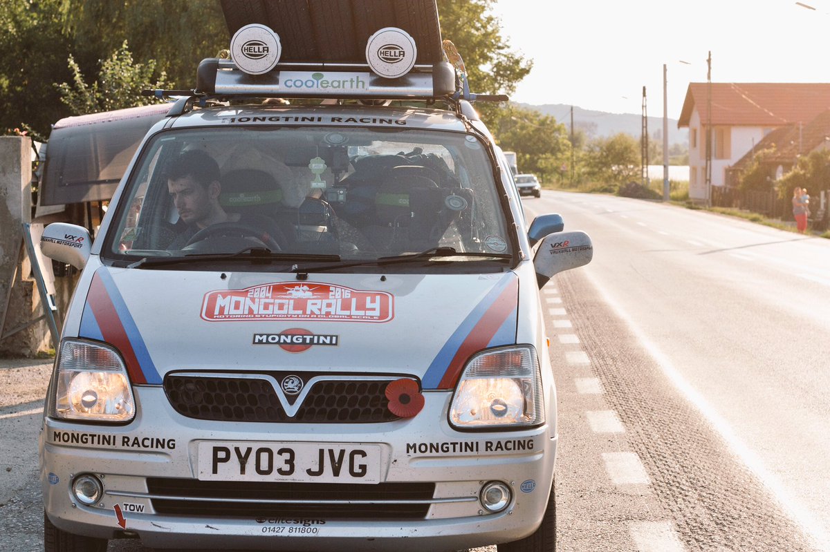 Hello Romania #mongolrally