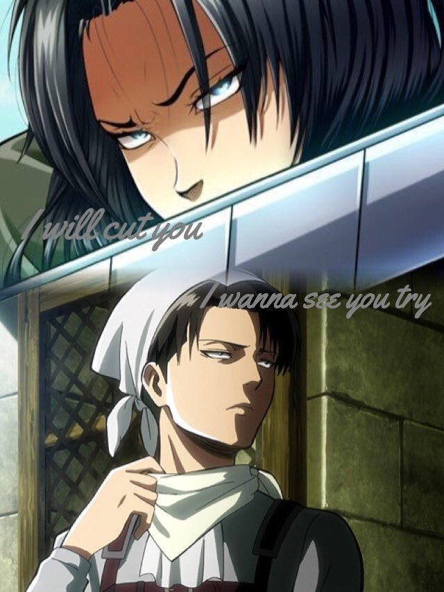 silver_ackerman's tweet image. Throwback to the petty fights we had. Yesterday *cough cough* I'm mean two minutes ago #openrp #attackontitan