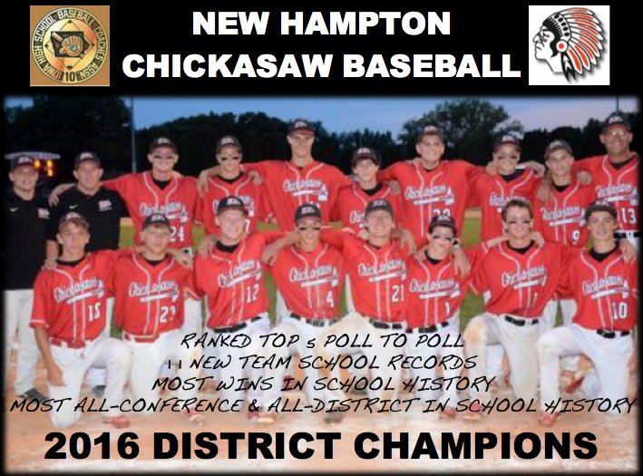 Awesome T.E.A.M. Awesome season. Awesome fun. Awesome memories. #NHBaseball is incredibly proud of u—thanks so much!