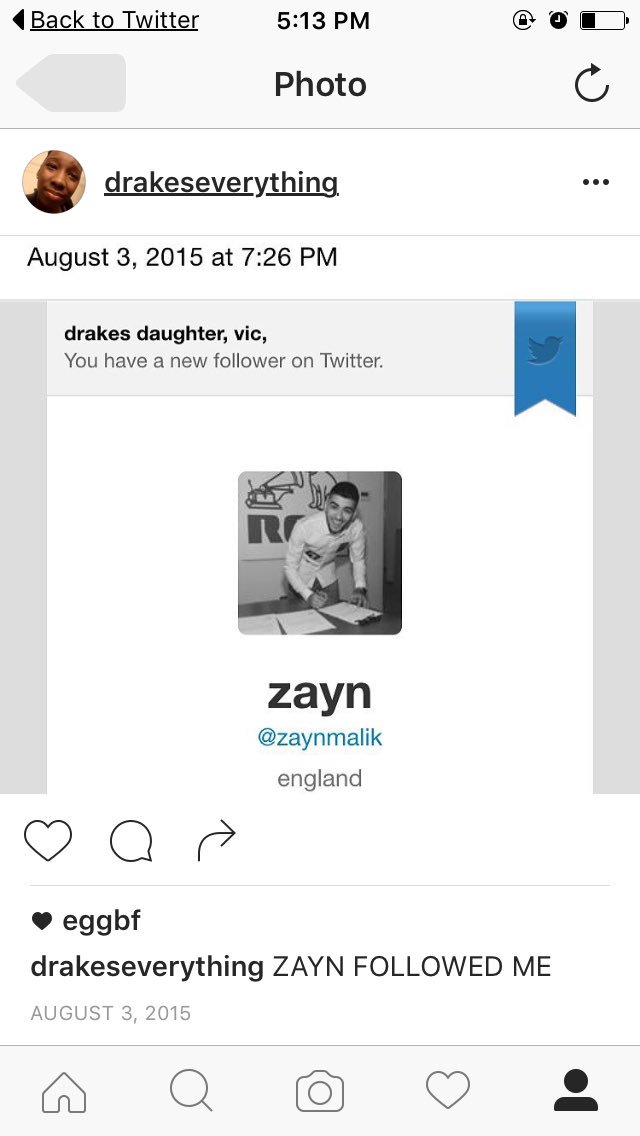 Can u guys BELIEVE I predicted my zayn follow right before it happened when jawaad followed me