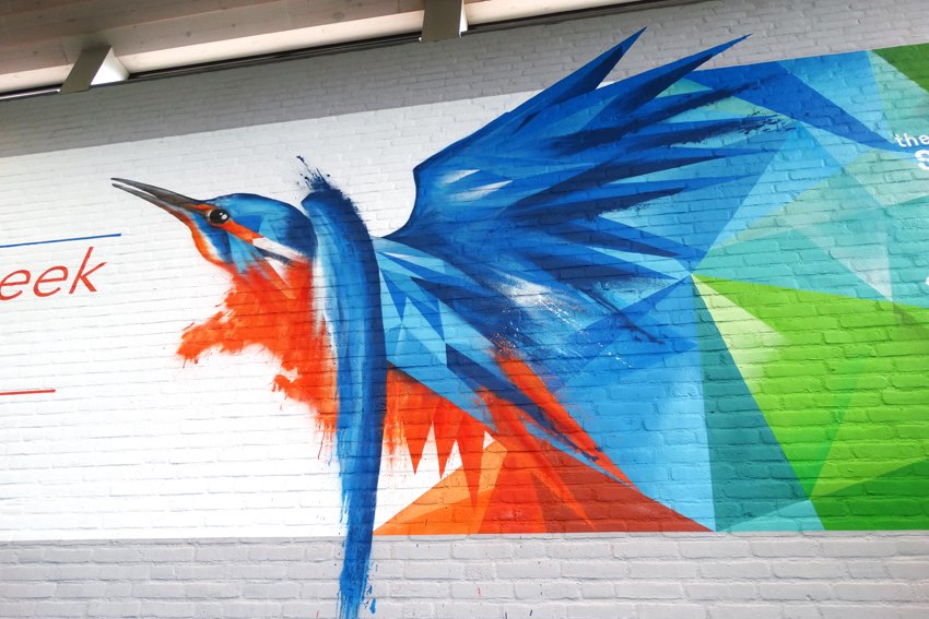 STYLETRIPnl's tweet photo. #freshpaint for Fysiotheek Gilze #graffiti #interiour https://t.co/q1SgffVUNy